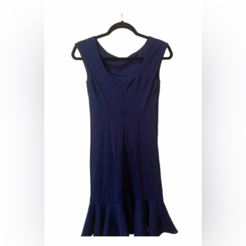 Beautiful H by Halston dress!  Blue. Size XS. Perfect for upcoming spring events